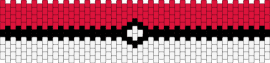 Pokéball v3 - pokeball,pokemon,gaming,cuff,red,white