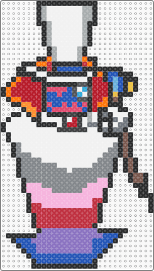 Count Bleck - gray,red,blue,pink