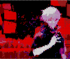 TG - tokyo ghoul,manga,tapestry,panel,dark,spooky,black,red