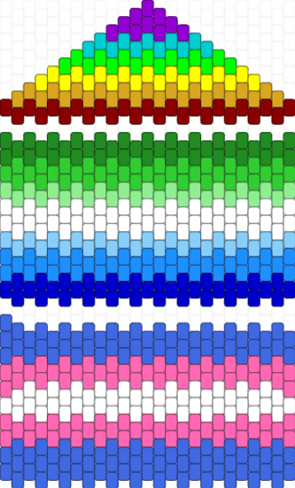 MLM and Trans wallet :3 - green,light blue,blue,pink,wallet,trans,mlm,gay