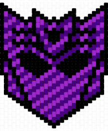 decepticon - black,purple