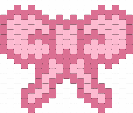 Cute bow >. - pink