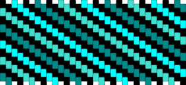 Diagonal Thingy - neon,diagonal,stripes,dark,cuff,teal,black