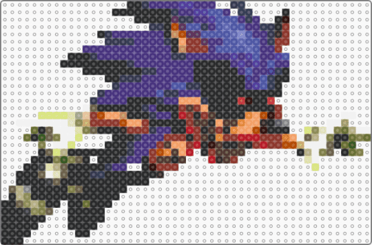 LORD X'S chase sprite - black,purple,red