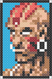 Dhalsim Portrait V2 - tan,beige