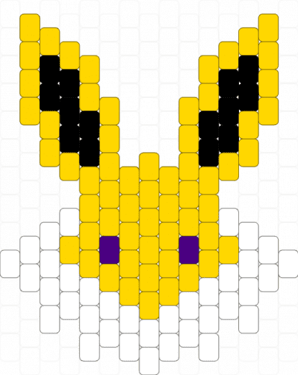Jolteon for cuff - yellow