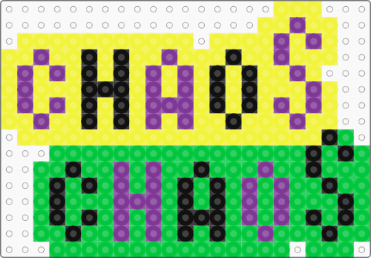 jevil charm 2 - yellow,green,deltarune,words,letters