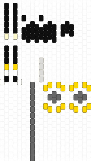 sweet 3d doll pt 3 (limbs+accessories) - yellow,gray,3d,doll,deltarune,sweet capn cakes