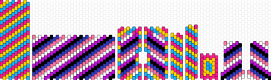 genderfluid and pansexual gun - pink,3d,pansexual,genderfluid,pride,lgbt,gun