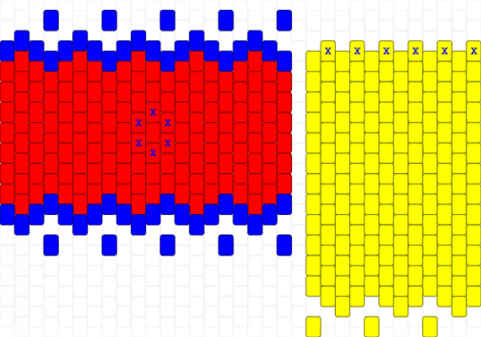 silly bonk hammer (small) - red,yellow,silly,hammer,3d,weapons