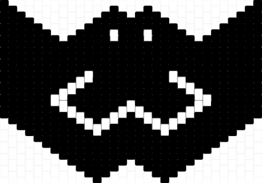 ralsei mask (dark) - black