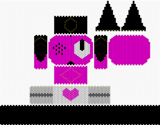 life sized mettaton ex 3d doll pt 2 (body) - pink,mtt,game,video game,gaming,cute,undertale