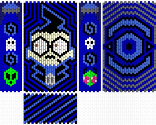 (request) dib bag - purple,blue,characters,cartoons,spooky,invader zim,bag,alien