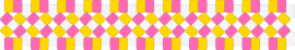 Spamton small rotating cuff - pink,yellow