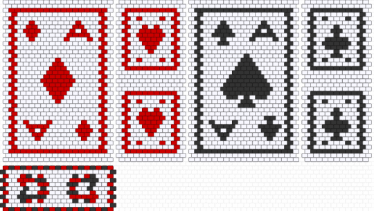 playing cards bag - ace, bag, cosplay, game, jester, jevil, joker, panel, white