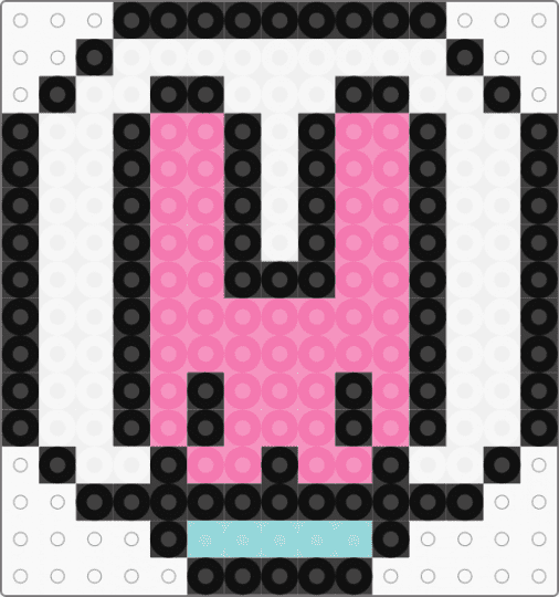 space bunny head - pink,space,bunny,animal