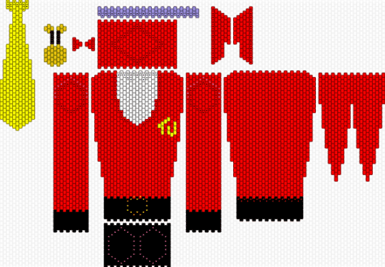 life sized tenna 3d doll pt 2 (body) - red,deltarune,tenna,3d,doll,tv,3d doll,cute