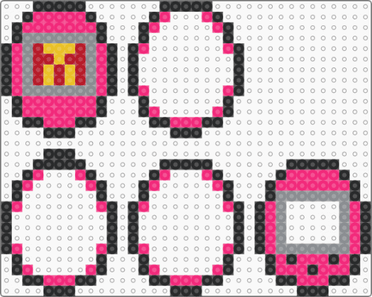 mettaton tamagotchi - pink,gray,undertale,tamagotchi,3d,mtt,mettaton
