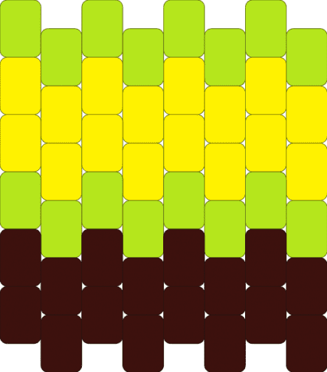 kris body - green,yellow,brown,deltarune,doll,3d