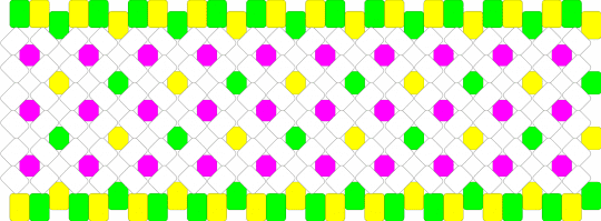 sour themed x base - white,green,yellow,x base,sour