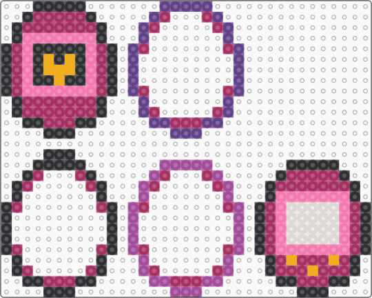susie tamagotchi - pink,deltarune,susie,fun gang,tamagotchi,game,gaming,videogame