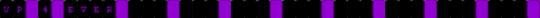 UP4EVER single - black,purple,aquasine,music