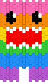 RAINBOW DOMOOOO - domo,rainbow,character,colorful,bright,mouth,red