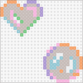 pastel bble and hearts - bubble,heart,pastel,affection,soothing,inviting,gray