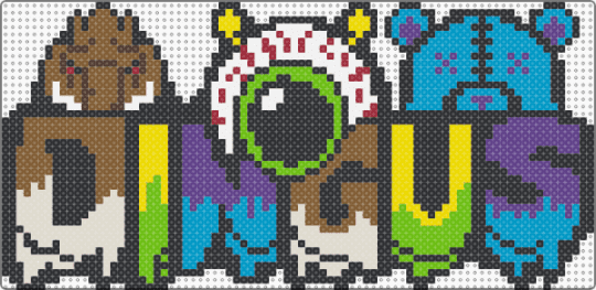 We Are All Dingus - dingus,wooli,subtronics,level up,dj,logo,music,drippy,trippy,edm,eyeball,halloween,spooky,black,tan,green,purple,colorful