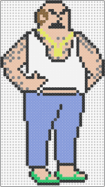 Carl - Aqua Teen Hunger Force - carl,athf,aqua teen hunger force,character,cartoon,tv show,white,tan,blue