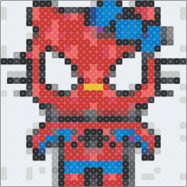 Hello Kitty spider man - 