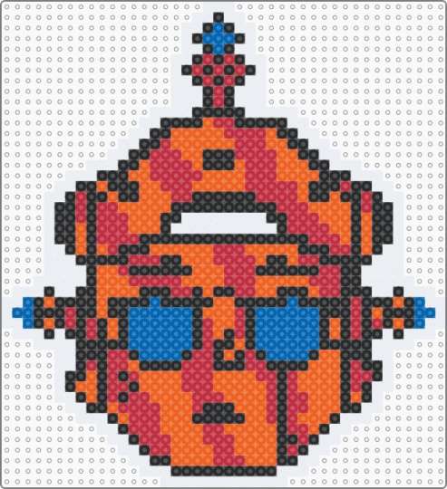 Thermal Volpetron - ray volpe,volpetron,dj,music,edm,red,orange