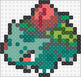 2_Ivysaur_icon - ivysaur,pokemon,evolution,character,gaming,bulbasaur,green,pink