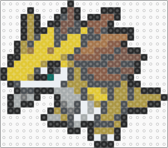 28_Sandslash_icon - purple,gold,yellow,tan