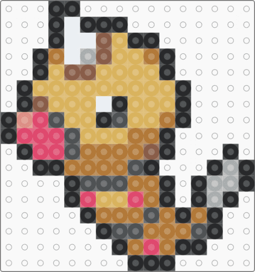 13_Weedle_icon - weedle,pokemon,tan,orange