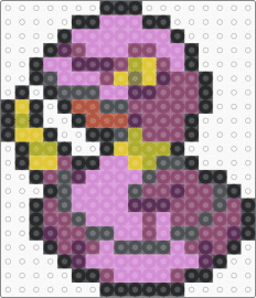 23_Ekans_icon - ekans,pokemon,snake,gaming,character,purple