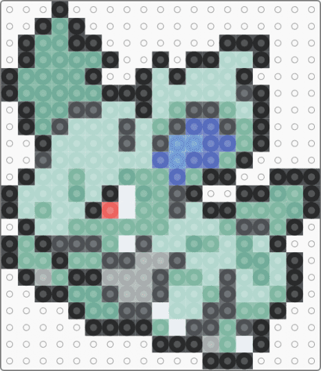 30_Nidorina_icon - purple,light blue,teal