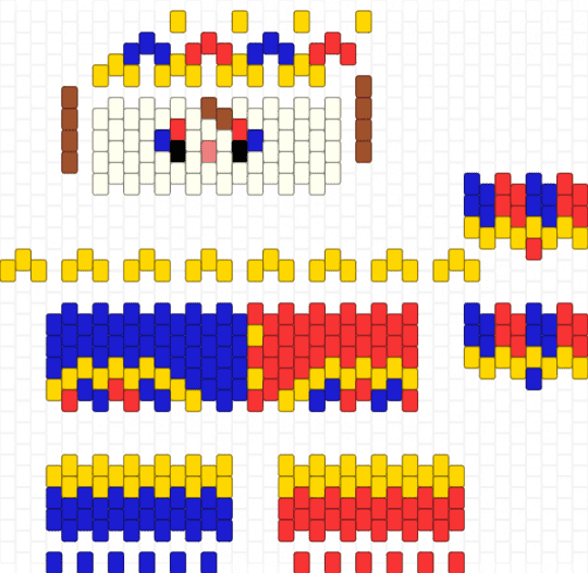 Pomni Clown - red,yellow,purple,clown,tadc,blue,vute,black,brown