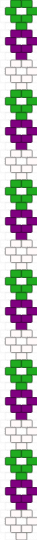 Bag Pt.2 (strap) - green,pink,white,purple,queer,gay,pride,cute,genderqueer