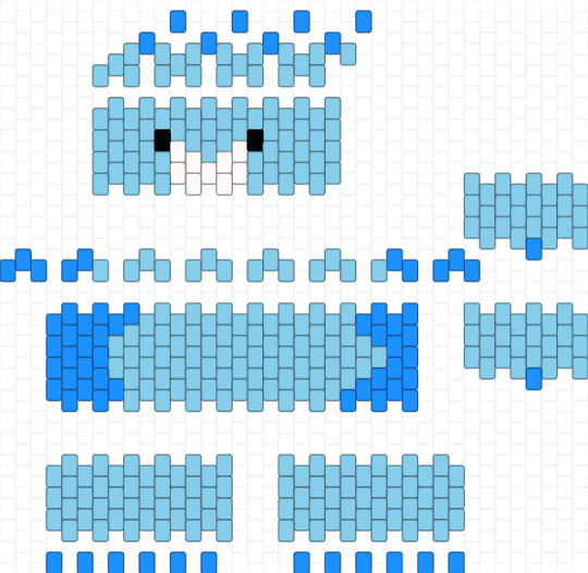 Bubble Clown - light blue,tadc,character,cartoon,blue,black,white,cute,silly