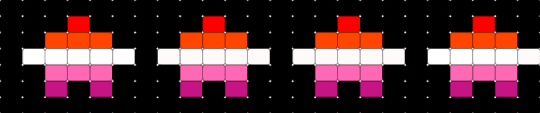 Lesbian Star Ladder (Suggest more flags) - black,red,pink,lesbian,gay,queer,lgbtqia,lgbt,lgbtq,homosexual