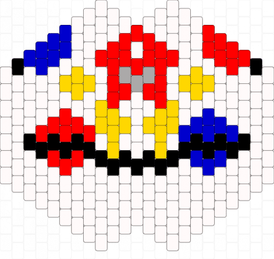 Mix Mask(DON'T MAKE or remix! This is 4 an OC) - white,red,yellow