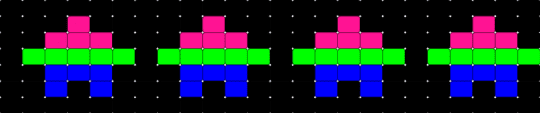 Polysexual Star Cuff (suggest more flags) - black, blue, green, pink, poly, polysexual, pride, purple, queer, star