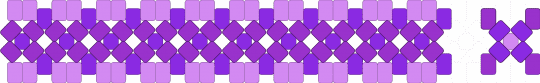 Purple 3D (I'm making it a UFO but idk how to make that kinda pattern lol) - pink,purple,3d,cuff,x base,silly,color