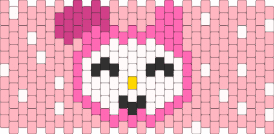 My Melody cuff >:3 (Updated) - pink,cotdmelody,my melody,sanrio,cute,pastel pink,hello kitty,white