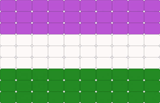 Italy - pink,green,gay,queer,purple,white