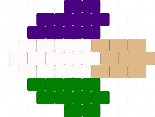 Genderqueer Mushroom 🌈🍄 - purple,green,gay,queer,trans,white,cute,mushroom