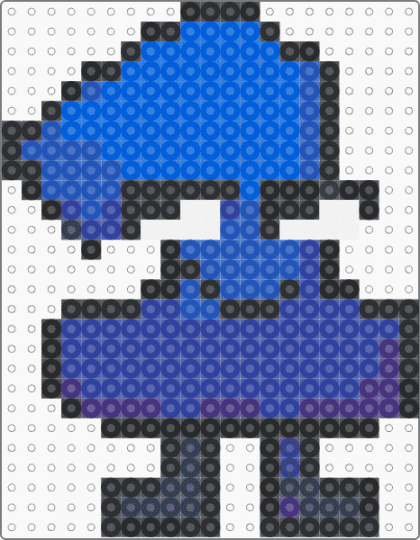 One From Bfdi: Tpot - one,bfdi,character,tv show,blue,purple,battle for dream island,osc,object show,object show community,one bfdi,one tpot,tpot