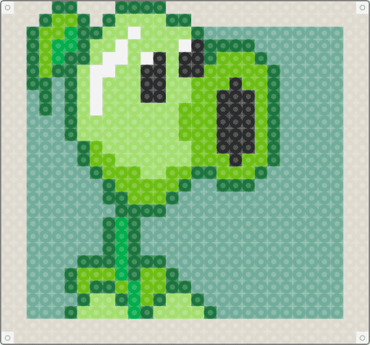 Pvz peashooter seed packet - peashooter,plants vs zombies,gaming,video game,teal,green,cotdseeds
