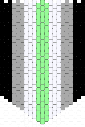 Agender banner 🖤🩶🤍💚🤍🩶🖤 - beige,teal